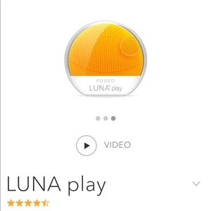 Brand new FOREO Luna play in sunflower yellow